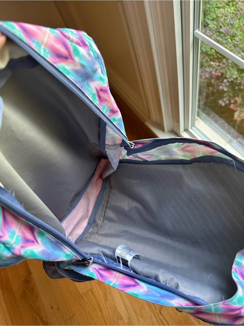 JANSPORT Tie Dye Print Big Student Backpack